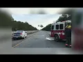 Person killed 2 hurt in fiery crash that closed I-95