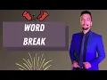 7 Word break Backtracking