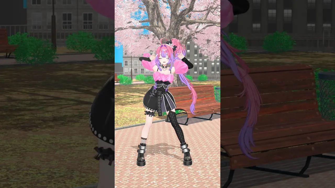 かわいいだけじゃだめですか？💘#CUTIESTREET 【#綺々羅々ヴィヴィ】#vtuber #hololive #dance #shorts