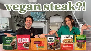 We tried 6 vegan steak products, here's what we think.