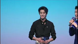 CC Dylan Wang at the Guerlain L Heure Bleue fragrance event held in Shanghai Wang Hedi 2026