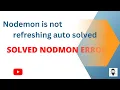 Nodemon is nt working Restart issue Couldn t restart nodemon on changes Nodejs LearnCode