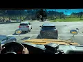 School bus; Left and right hand turns with lane changes