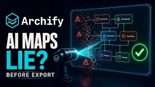 Archify GitHub Walkthrough Verify AI Architecture Maps Before Exporting Interactive HTML
