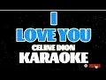 Download Lagu I LOVE YOU/CELINE DION/KARAOKE
