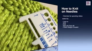 How to finish Knits - Bind Off