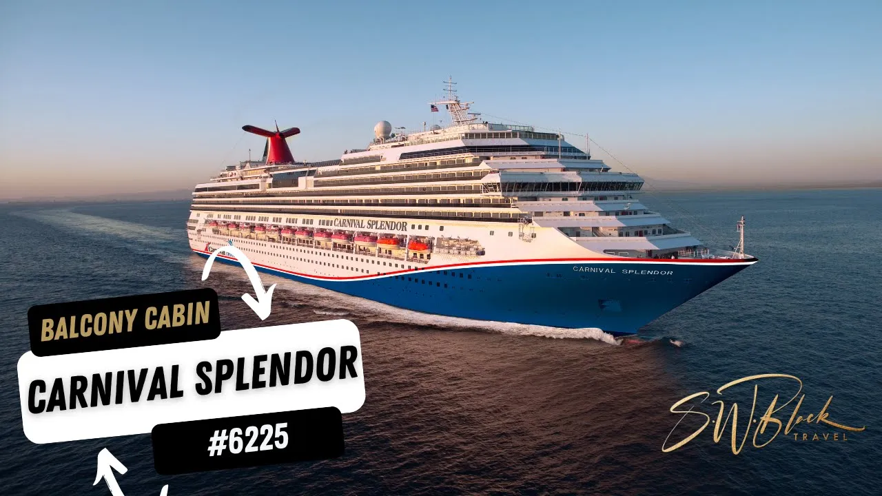 Carnival Splendor Balcony Cabin 6225 | Cabin Tour