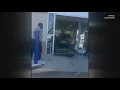 Two in critical condition after disgruntled customer drives into CarMax showroom