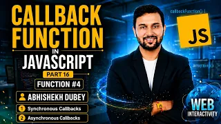 Callback Functions in JavaScript Function JavaScript Tutorial Abhishekh Dubey ETM Academy