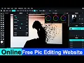 Online photo editing full tutorial Pixlr E photo editing tutorial Free online photo editor