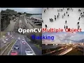 MultiTracker OpnenCV Multiple Object Tracking