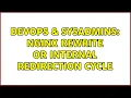 DevOps SysAdmins nginx rewrite or internal redirection cycle 2 Solutions
