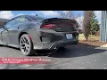 2015-23  Dodge Charger V8 MRT Street Race Resonator Delete exhaust  #90G160 - Video 4 of 2