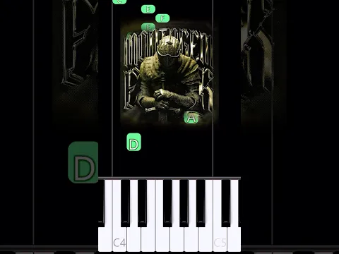 how to play "MONTAGEM ELDER (SUPER SLOWED)" on piano