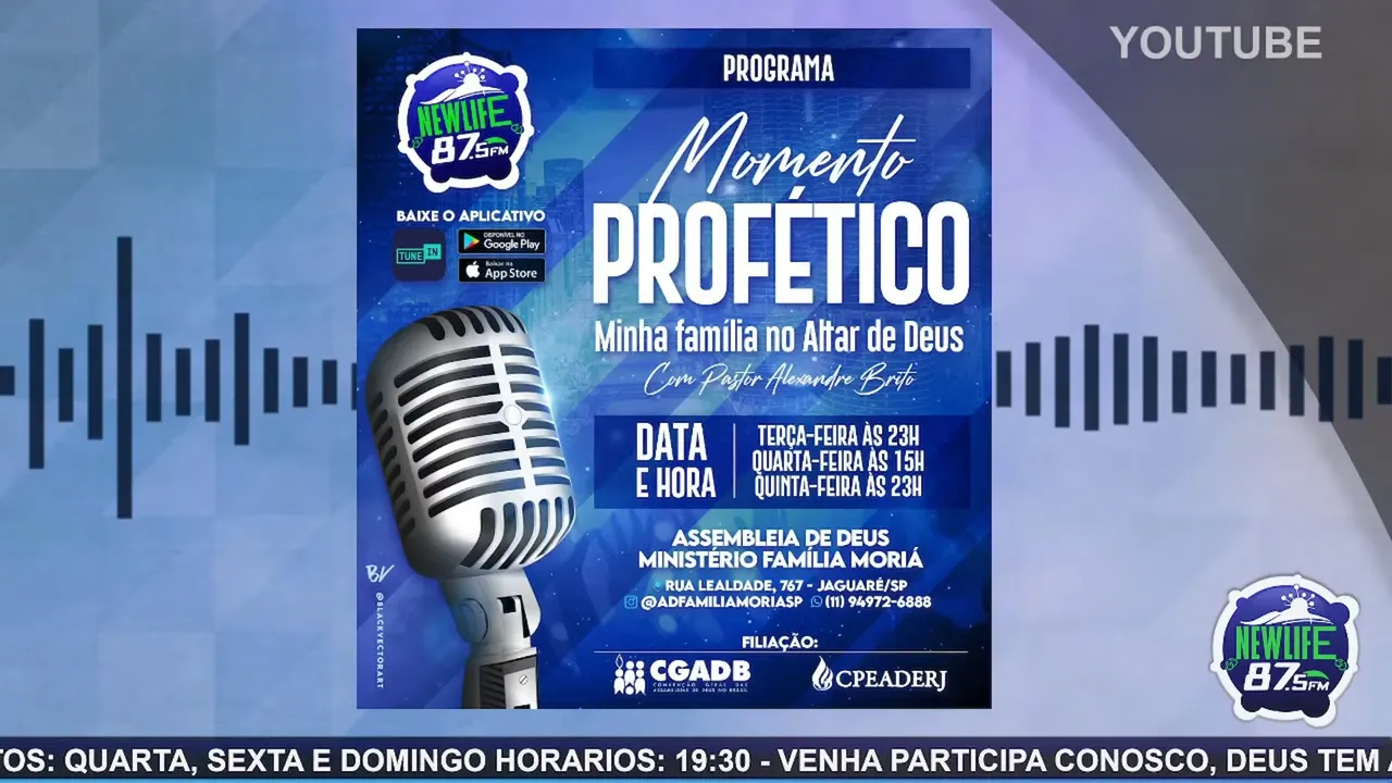 ???? PROGRAMA MOMENTO PROFÉTICO