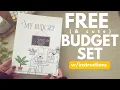 Easy To Follow FREE Budget Set perfect for beginner budgeters