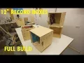 full build - making plywood boxes for 12 inch vinyl records