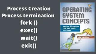 Process creation and termination - fork exec wait and exit