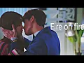 Download Lagu Who Joon \u0026 Geun Young - Fire on fire | So I married the anti-fan [FMV]