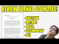 Cara Review Jurnal Otomatis Pakai AI 5 Detik Jadi!