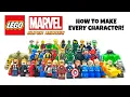 I made EVERY LEGO MARVEL SUPERHEROES Game Character