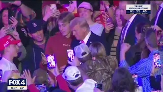 Who's attending Trump's inauguration?