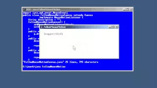 Lesson2 Mouse Motion Java Graphics Tutorial