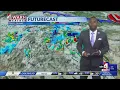 Unsettled Tuesday with periods of precipitation through the midweek