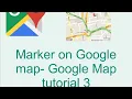 Marker on google map Google Map - ASP net c tutorial 3