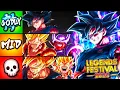 MY FULL UNIT TIER LIST ON DRAGON BALL LEGENDS! (LEGENDS FEST '25 PART 1)
