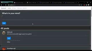 CS50 s Web Programming with Python and Javascript - Project 4 Submission