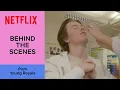 How did it look behind the scenes of Young Royals