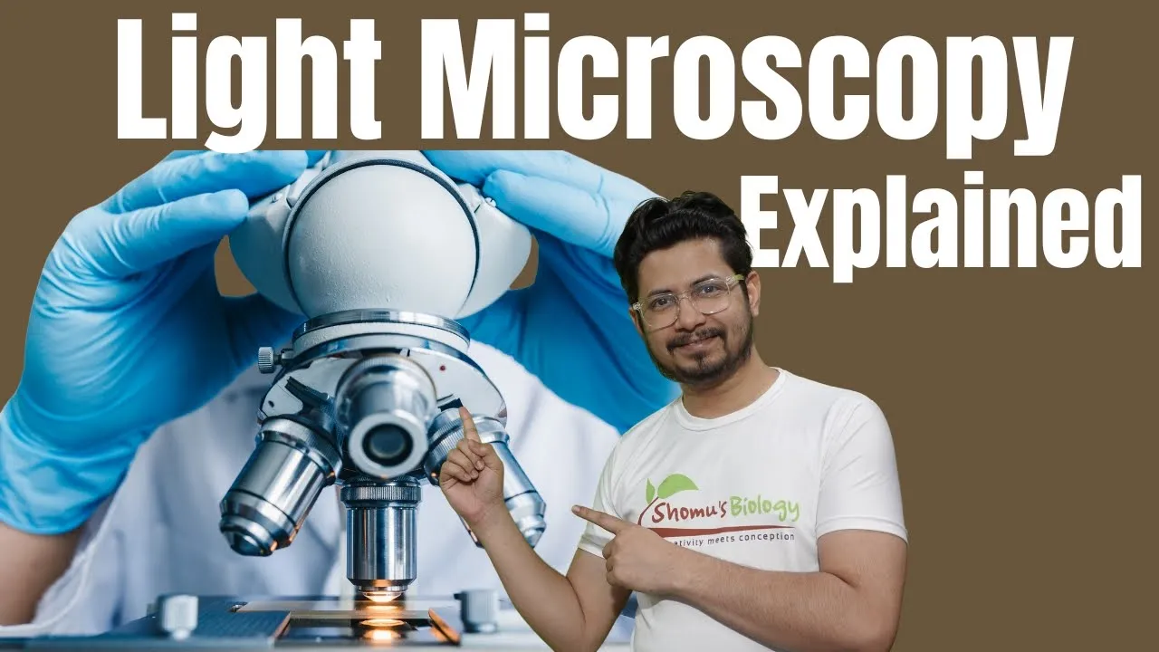 Principle of light microscopy | Light microscope parts and functions