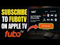 How to subscribe to FuboTV via Apple TV - Quick Tutorial