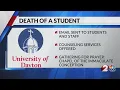 University of Dayton in grief after death of student