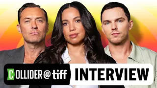 Jude Law Nicholas Hoult Tye Sheridan and Jurnee Smollett Discuss The Order at TIFF 2024