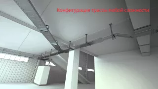 Видео Лоток перфорированный DKC 100х50х2000 сталь 0,7мм