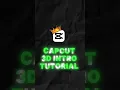 Download Lagu CAPCUT 3D INTRO TUTORIAL ||