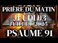 Download Lagu 🙏 Prière du Matin - Mercredi le 25 Juin 2025 avec Évangile du Jour et Psaumes de Bénédiction