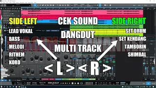 Download Cek Sound lagu Cinta dan dilema Multi Track Stereo L \u0026 R MP3