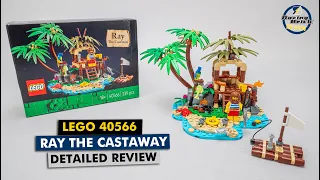 LEGO Ideas 40566 Ray the Castaway GWP set detailed review