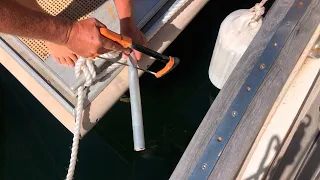 Ep 328 | Shortening the Furler Foil and Making Nutshell Super Safe! Sailing Nutshell, Darwin