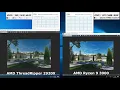 Download Lagu 3Dsmax Vray 3 4 Render Time Exterior AMD TR 2920X vs AMD R9 3900