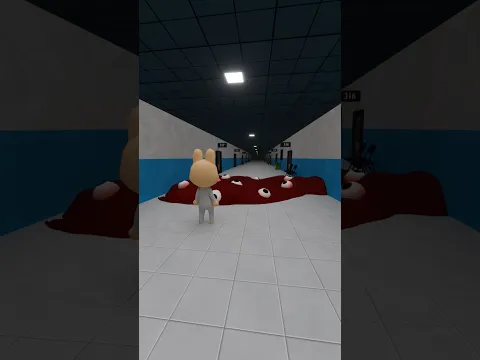 Endless Rooms in Animal Hospital🤯 #animalhospital #roblox #robloxhorror