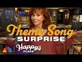 Reba McEntire Surprises the Happy s Place Cast with the Theme Song She Wrote with Carole King NBC