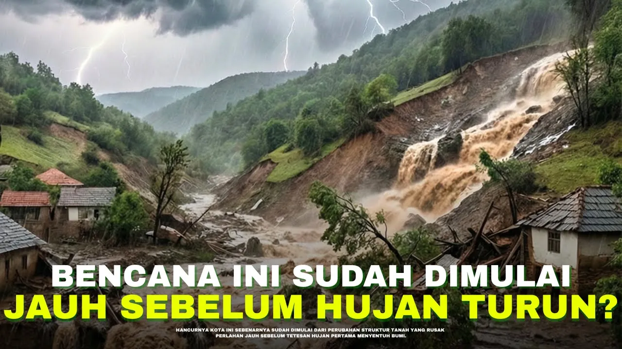 JANGAN SALAHKAN HUJAN! Ini Penyebab Utama Banjir dan Tanah Longsor! | #alamaya