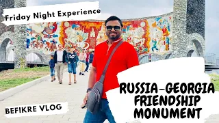 Friday Night Fun At Drunk Cherry Club Exploring The Russia-georgia Friendship Monument