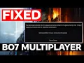 How To Fix Black Ops 7 Multiplayer Stuck In Server Queue Loop Error