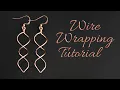 Double Helix Spiral Earrings Tutorial - Beginner Wire Wrapping Jewelry Project