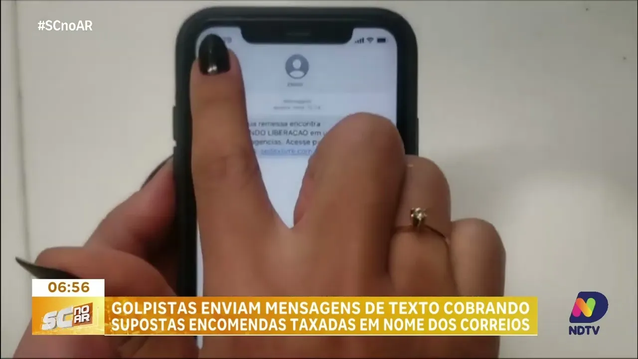 Golpe envolve nome dos Correios com mensagens falsas sobre taxas de encomendas